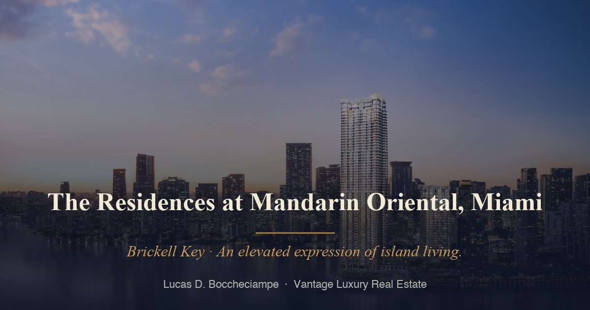 The Residences at Mandarin Oriental